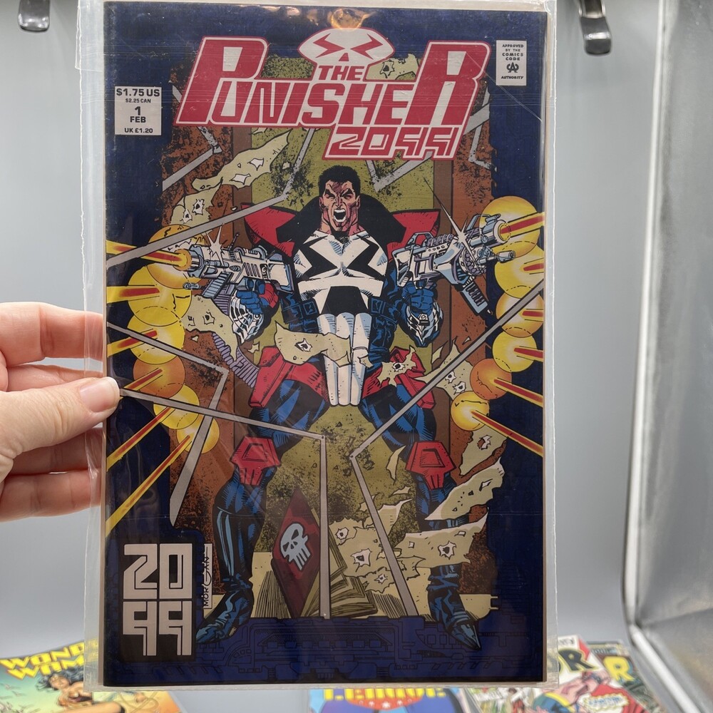 Punisher 2099 #1 (1993) Marvel Comics Foil 1st Print Comic Book